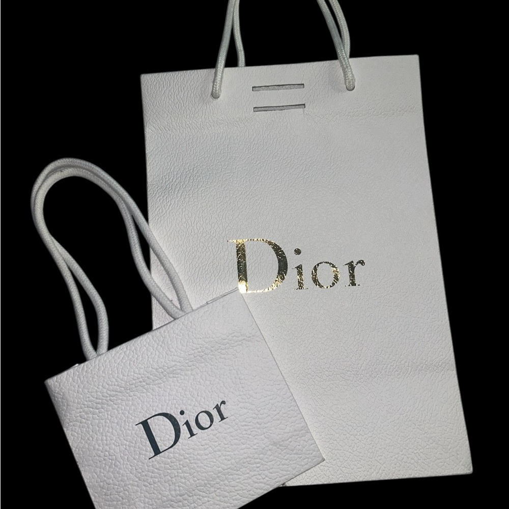 Dior White Tote Bag Set